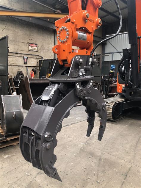 rotating grapple for excavator sale